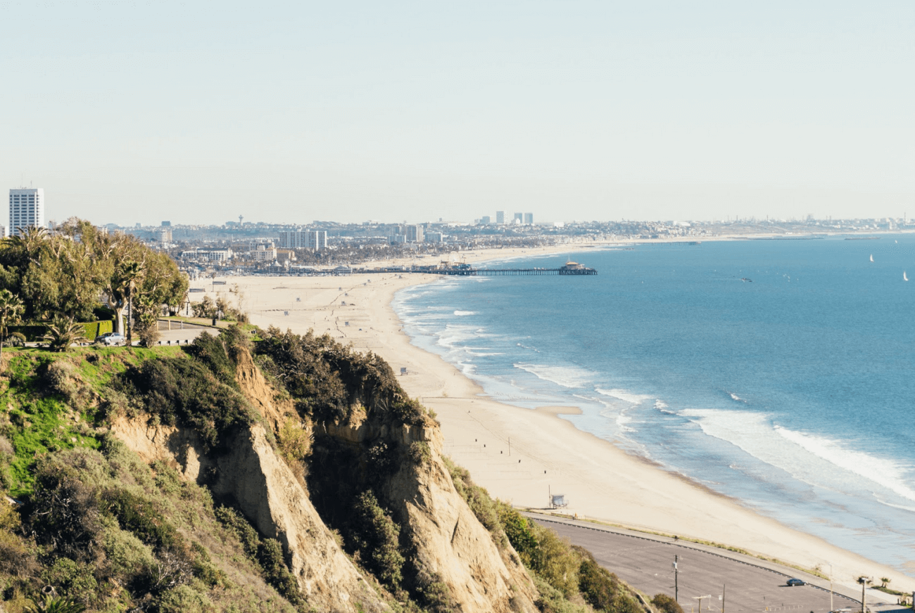 Santa Monica Side View
